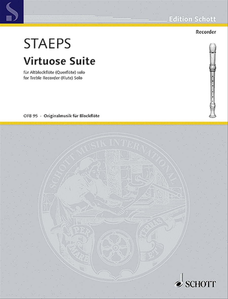 Virtuosic Suite Flute scores gallery preview page 1