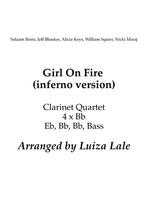 Book cover for Girl On Fire (inferno Version)