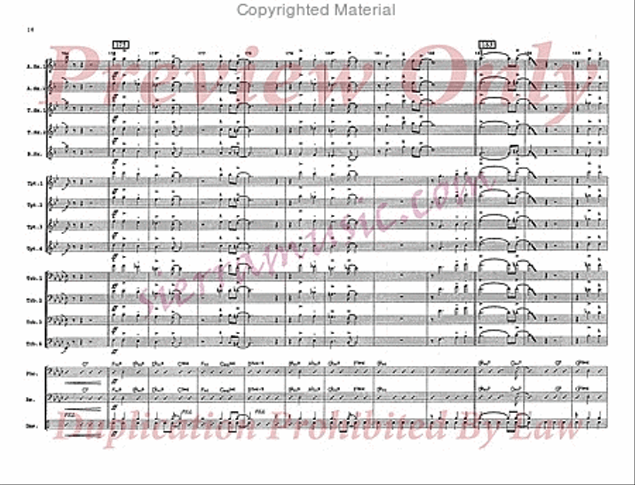 Airegin Airegin Big Band scores gallery preview page 17