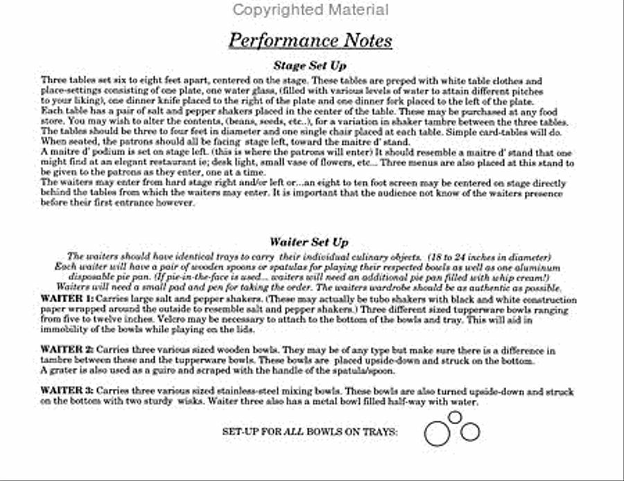 Diners Club Diners Club Percussion Ensemble scores gallery preview page 3