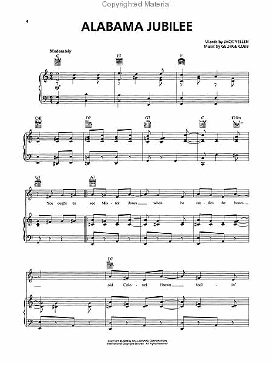 The Big Book of Bluegrass Songs Piano, Vocal, Guitar scores gallery preview page 2