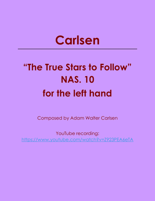 The True Stars to Follow NAS. 10 for the left hand