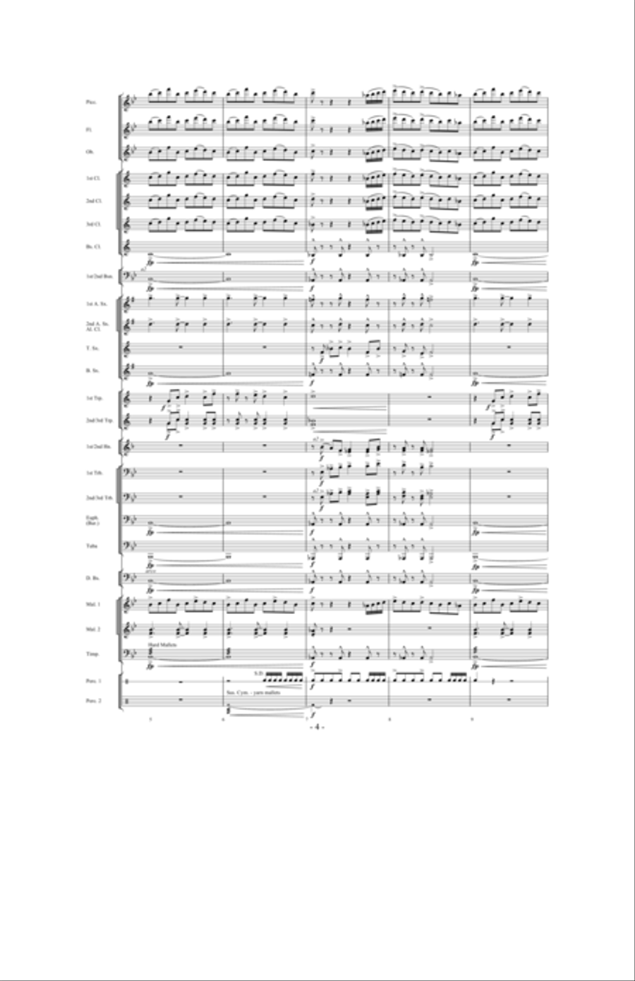 Nightflight Concert Band scores gallery preview page 3