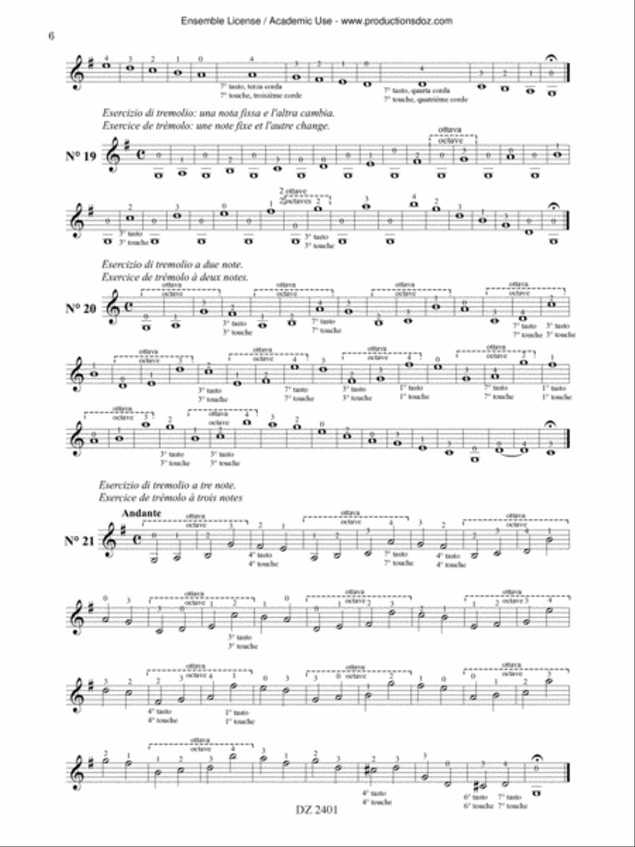 Méthode pour mandoline, partie 1-2 Mandolin scores gallery preview page 6