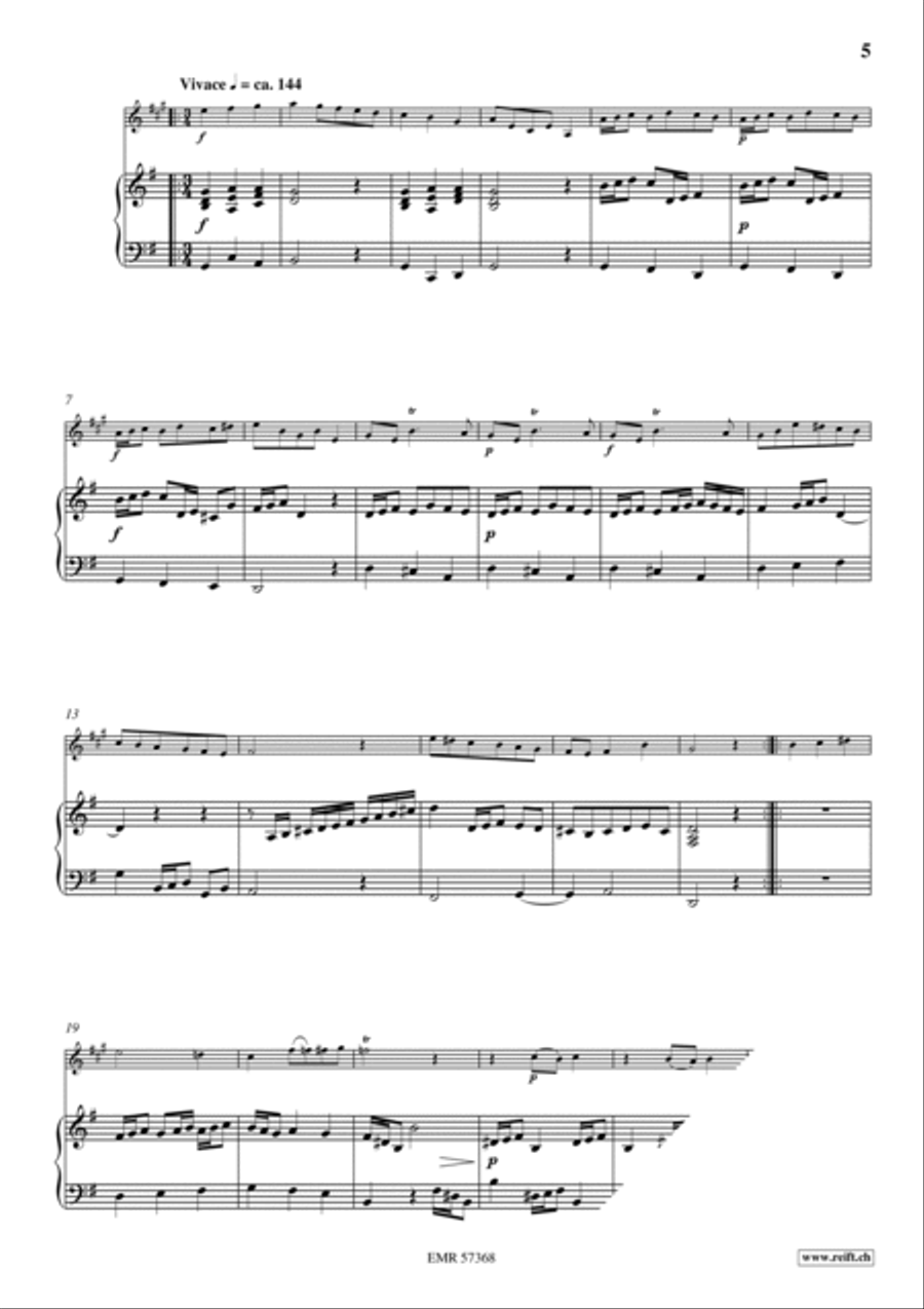 Sonata No. 2 Cornet scores gallery preview page 6