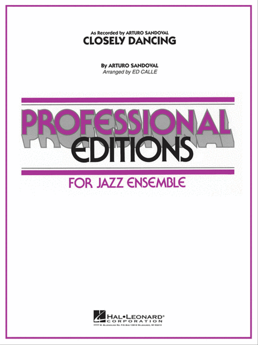Closely Dancing Jazz Ensemble scores gallery preview page 1