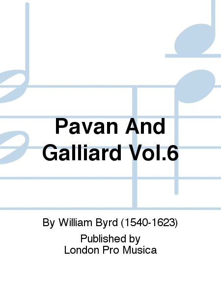 Pavan And Galliard Vol.6