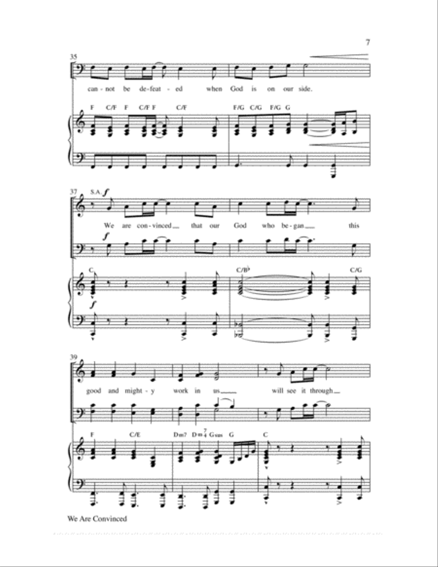 We Are Convinced We Are Convinced 4-Part scores gallery preview page 8