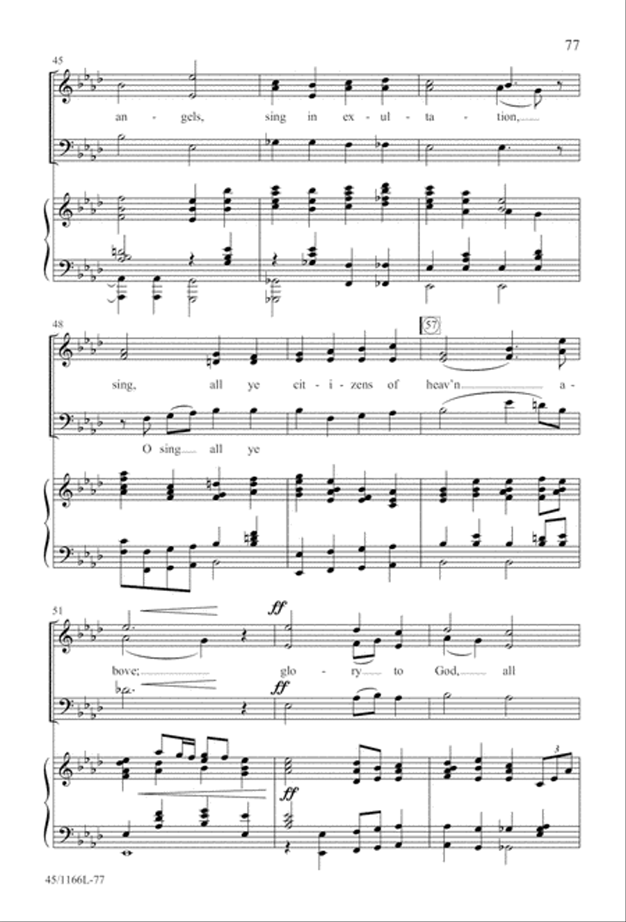 12 Carols for about 12 Singers 3-Part scores gallery preview page 78