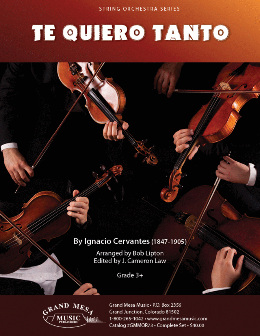 Te Quiero Tanto String Orchestra scores gallery preview page 1
