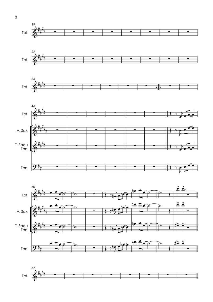 Let's Groove Tenor Saxophone scores gallery preview page 4