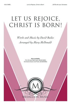 Book cover for Let Us Rejoice, Christ is Born!