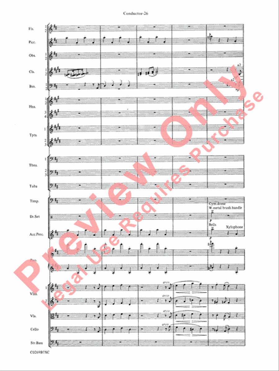 Leroy Anderson Favorites Leroy Anderson Favorites Full Orchestra scores gallery preview page 29