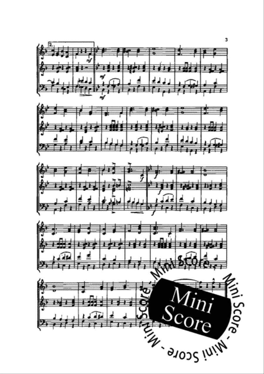Zwei Kleine Italiener Concert Band scores gallery preview page 6