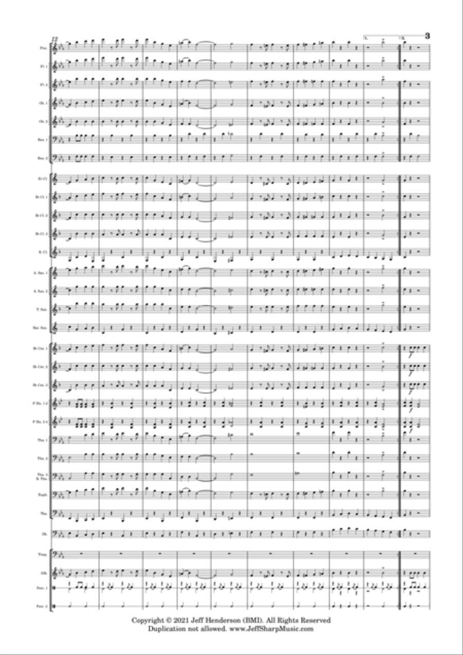 The Granite State Concert Band scores gallery preview page 4