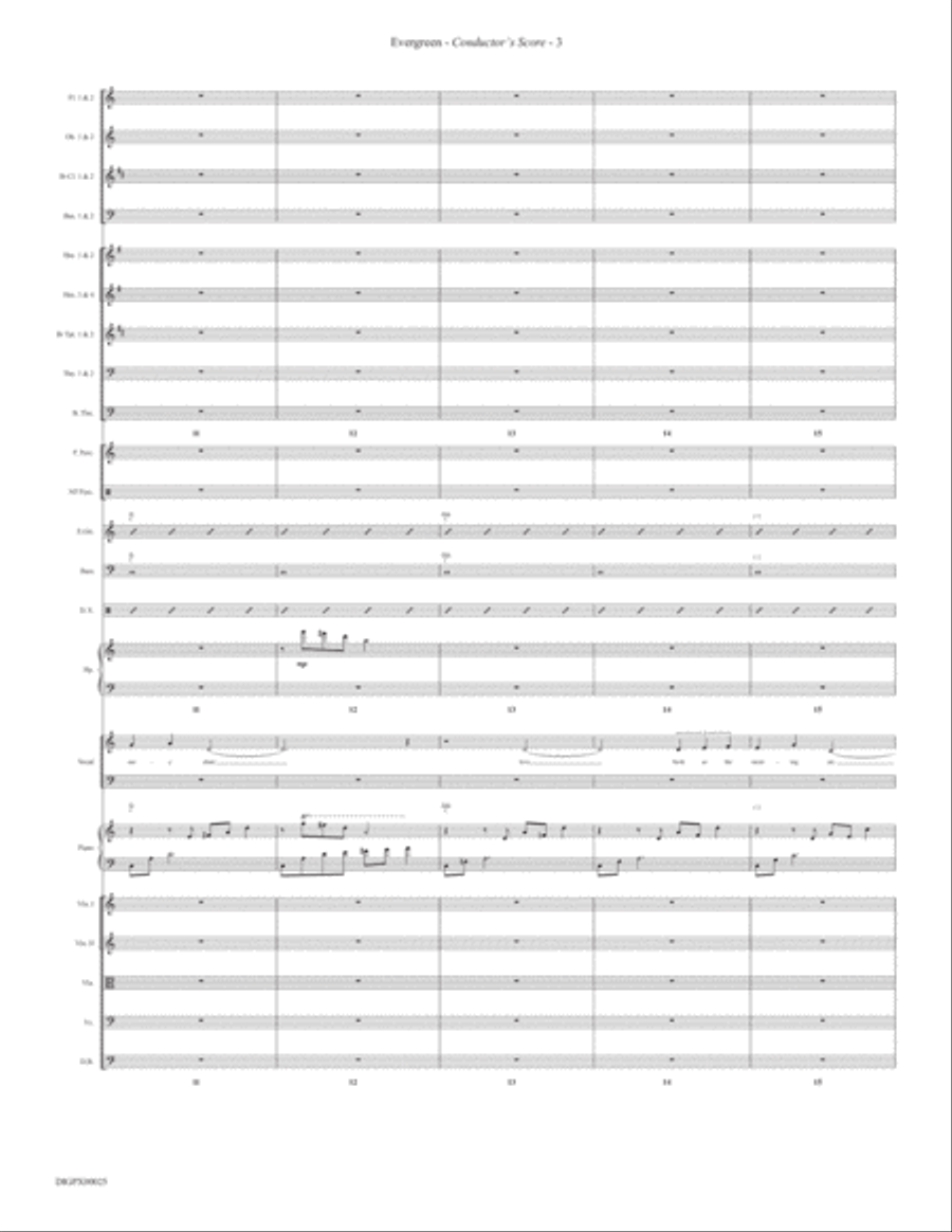 Evergreen (Love Theme from A Star Is Born): Score Score scores gallery preview page 3