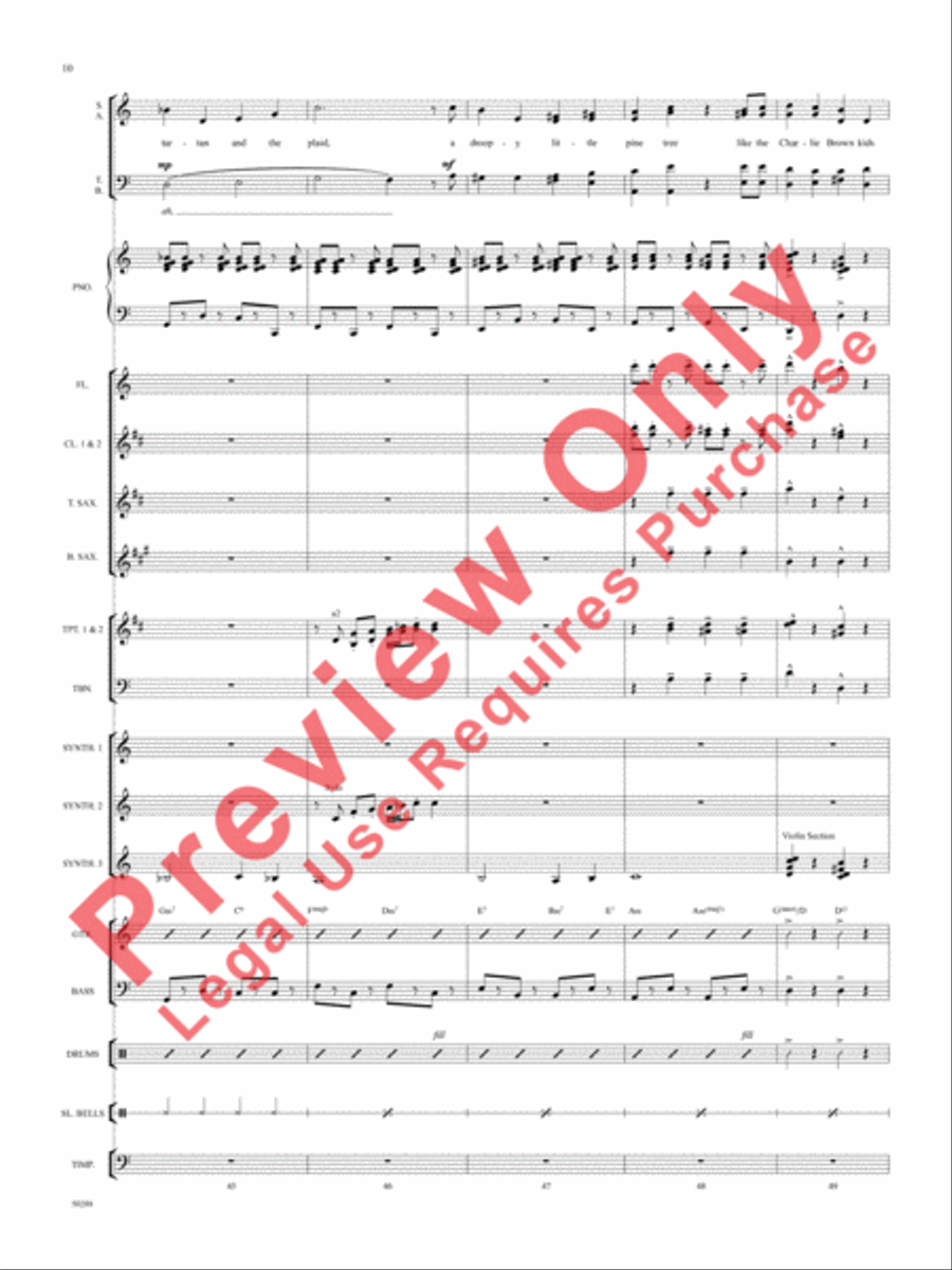 All That Holiday Stuff! All That Holiday Stuff! Choir scores gallery preview page 11
