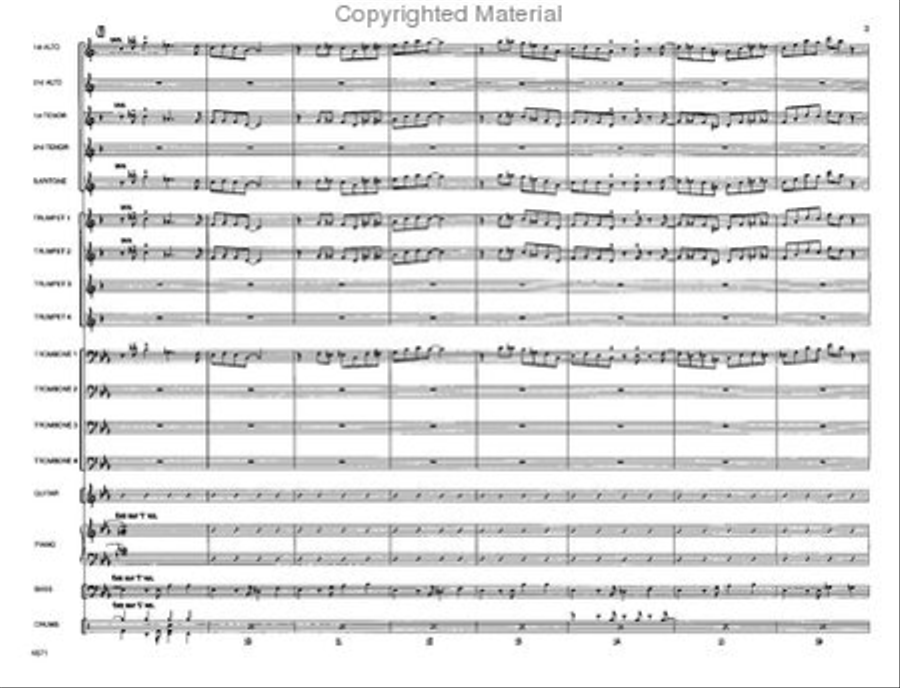 Big Al's Boogie Jazz Ensemble scores gallery preview page 3