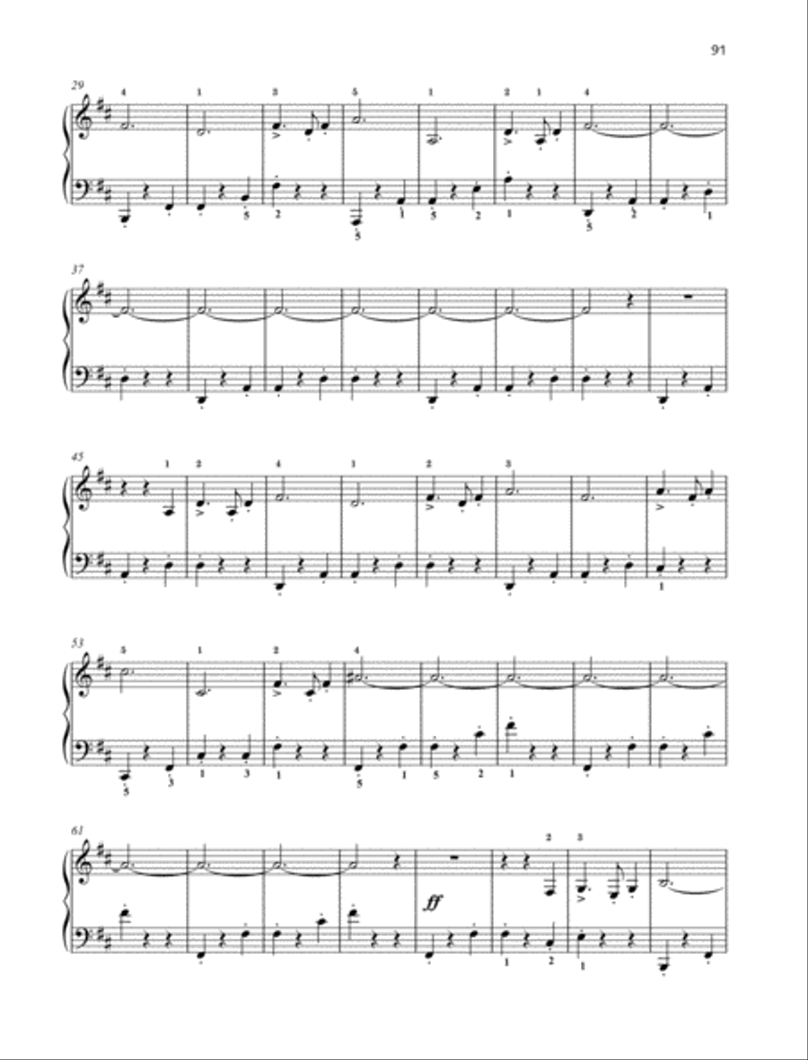 Ride of the Valkyries Piano Solo scores gallery preview page 2