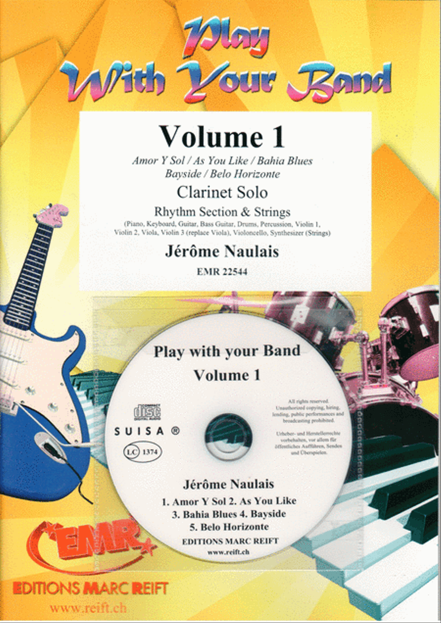 Play With Your Band Volume 1 Clarinet scores gallery preview page 1