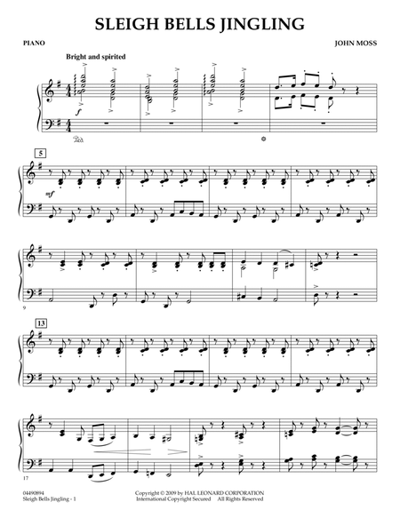 Sleigh Bells Jingling - Piano