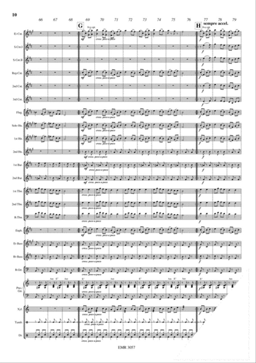 Nathalie Brass Band scores gallery preview page 11