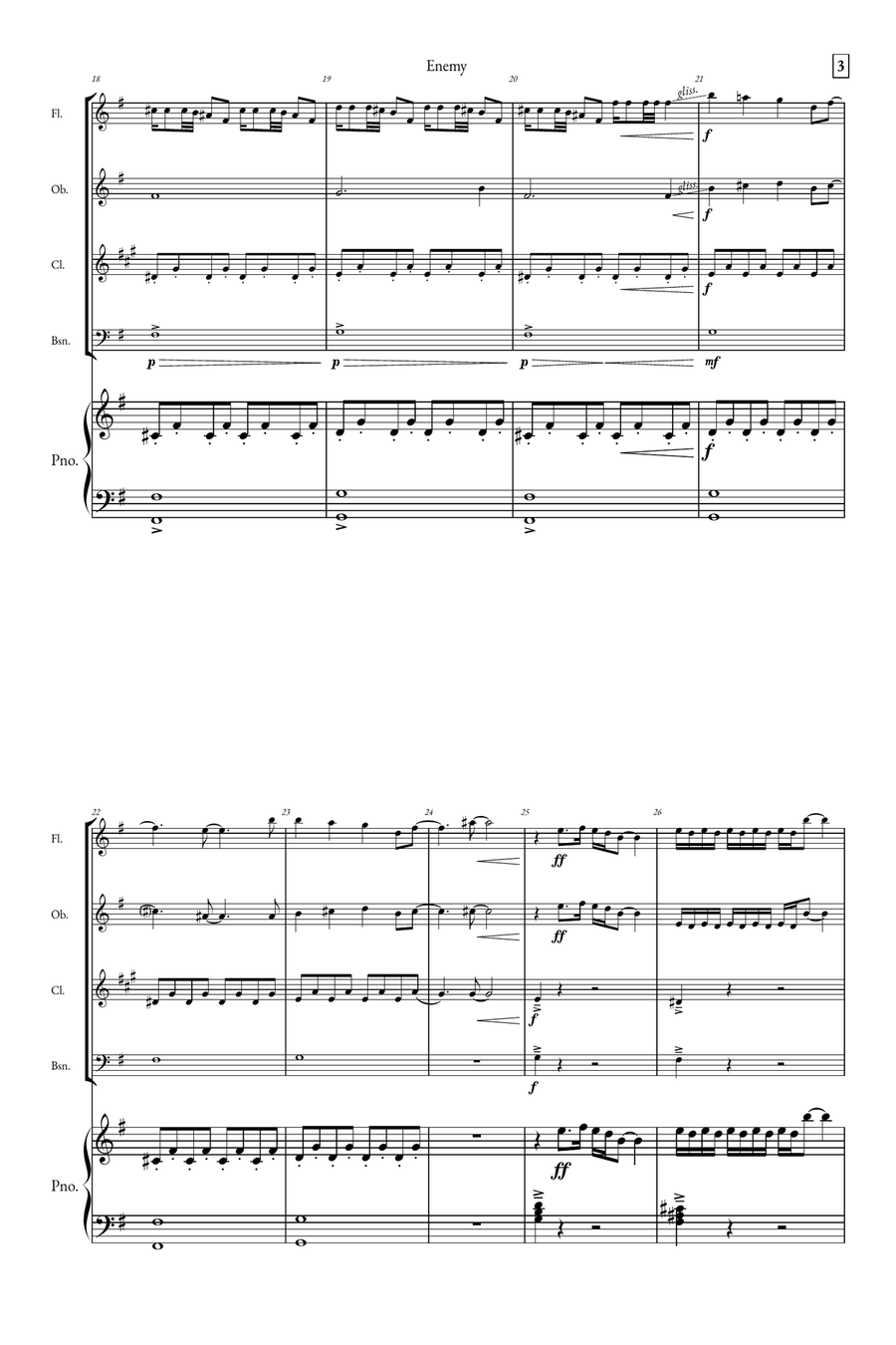 Enemy Small Ensemble scores gallery preview page 3