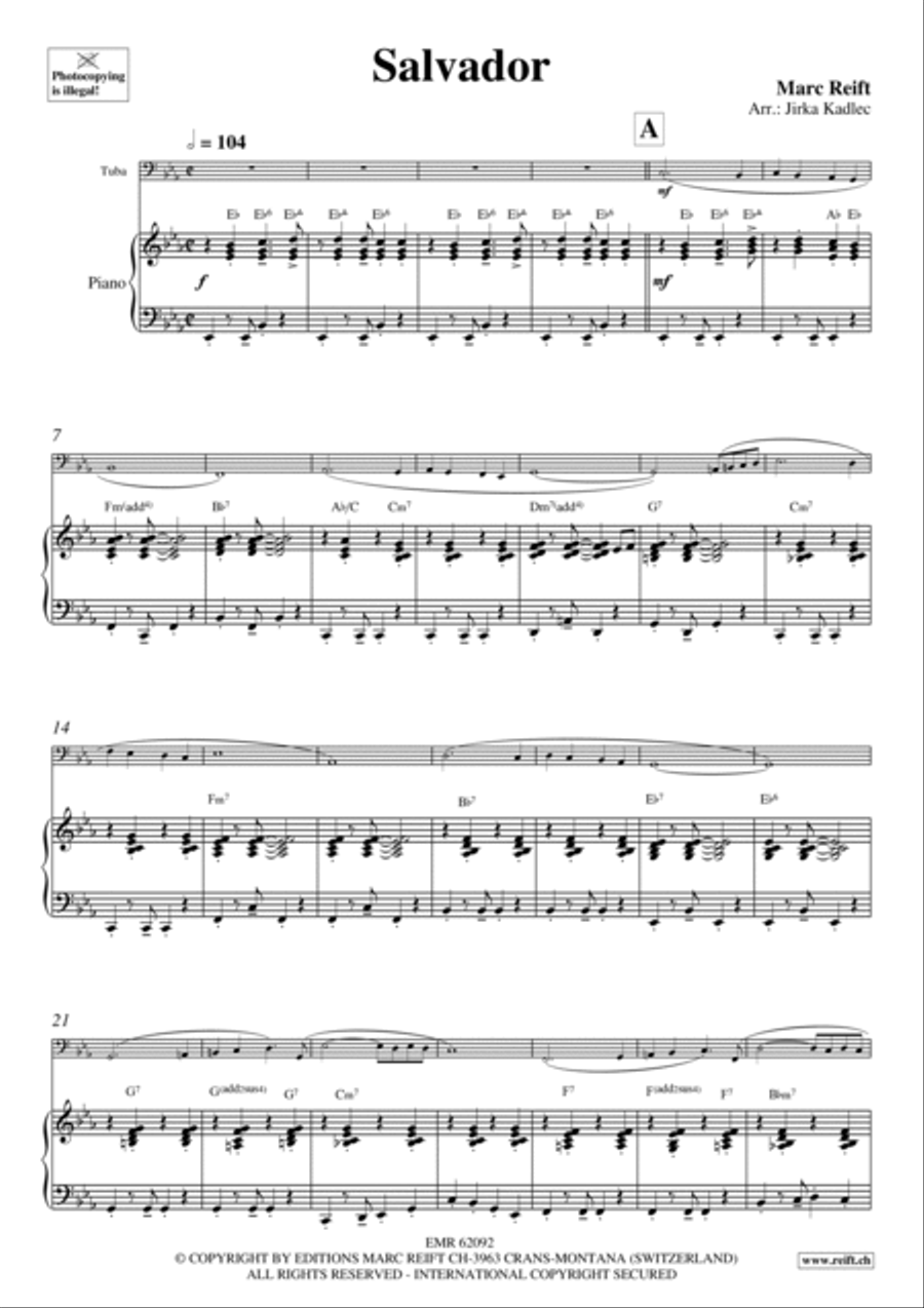 Salvador Tuba scores gallery preview page 4