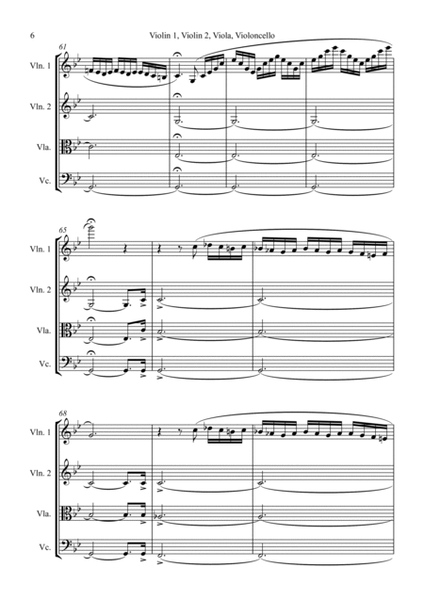 Adagio (in G minor) For String Quartet image number null