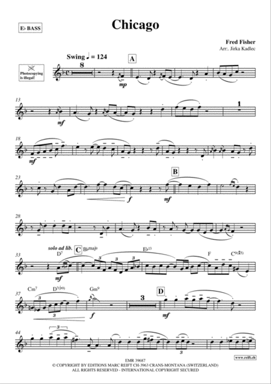 Chicago Piano Accompaniment scores gallery preview page 2