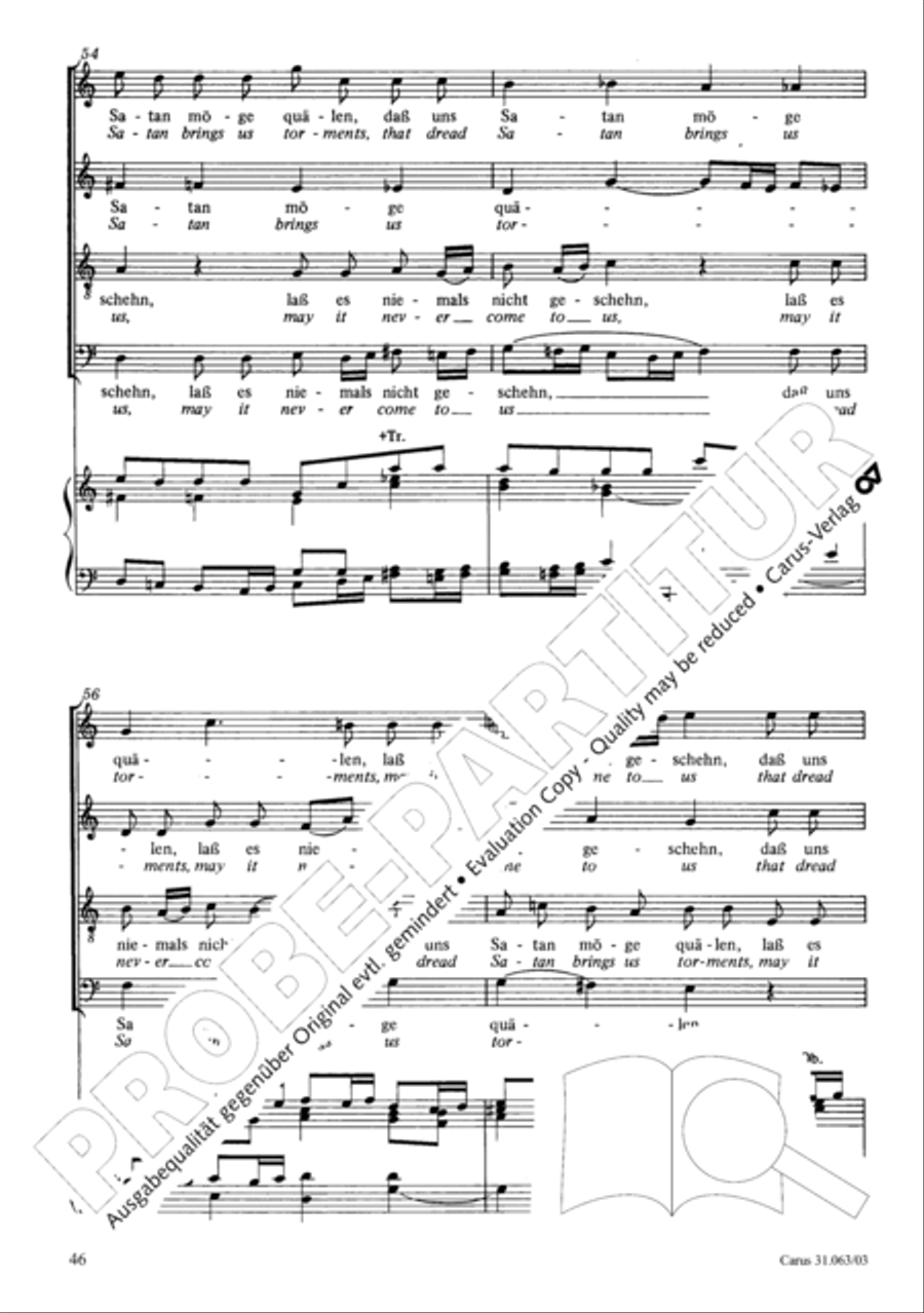Christians, etch this blessed day (Christen, atzet diesen Tag) 4-Part scores gallery preview page 47