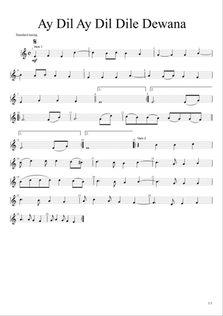 Ahmad Zahir : Sheet Note Music (Vol 5) Legend of Afghanistan Music 5 نوتهای موسیقی هنری احمد ظاهر Piano, Vocal, Guitar scores gallery preview page 5