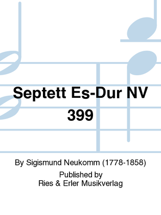 Septett Es-Dur NV 399