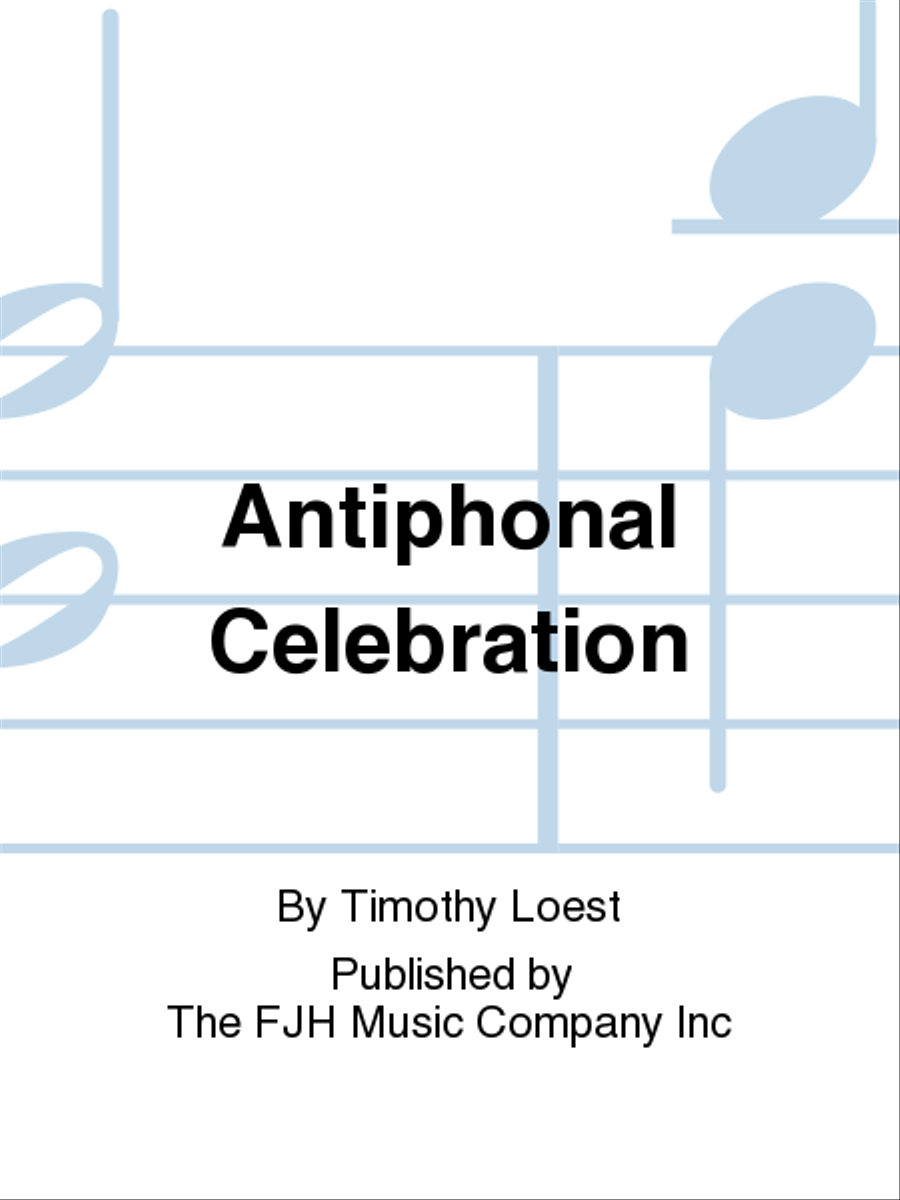Antiphonal Celebration Concert Band scores gallery preview page 1