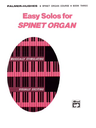 Book cover for Easy Solos for Spinet Organ, Book 3