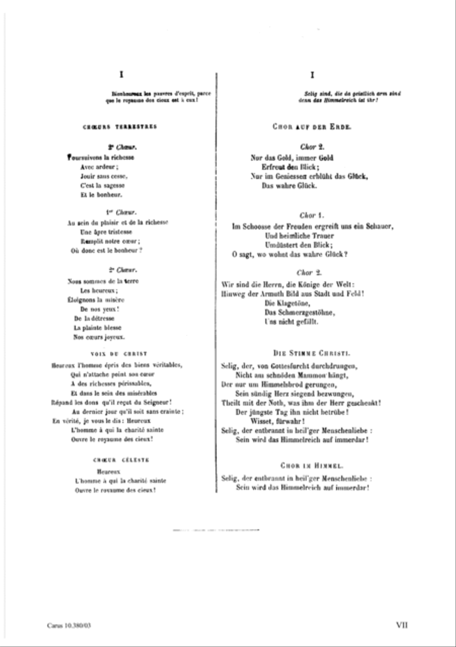 Les Beatitudes Les Beatitudes Choir scores gallery preview page 8