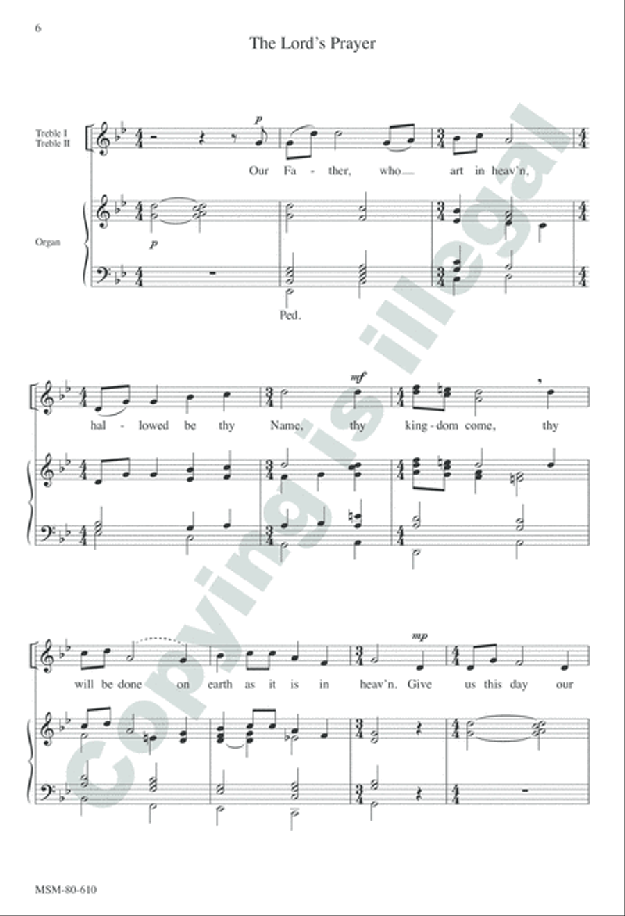 Evensong Evensong Unison Choir scores gallery preview page 5
