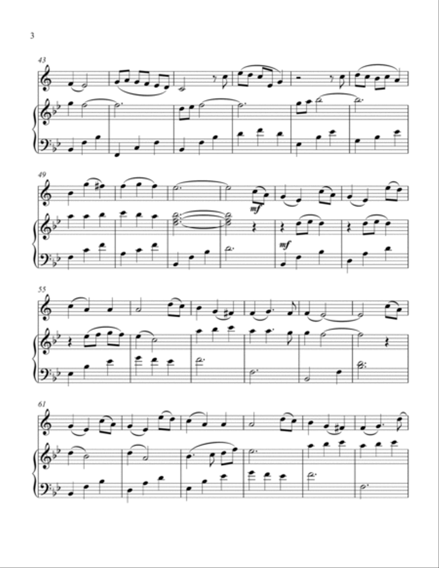 Silver Bells Clarinet scores gallery preview page 4