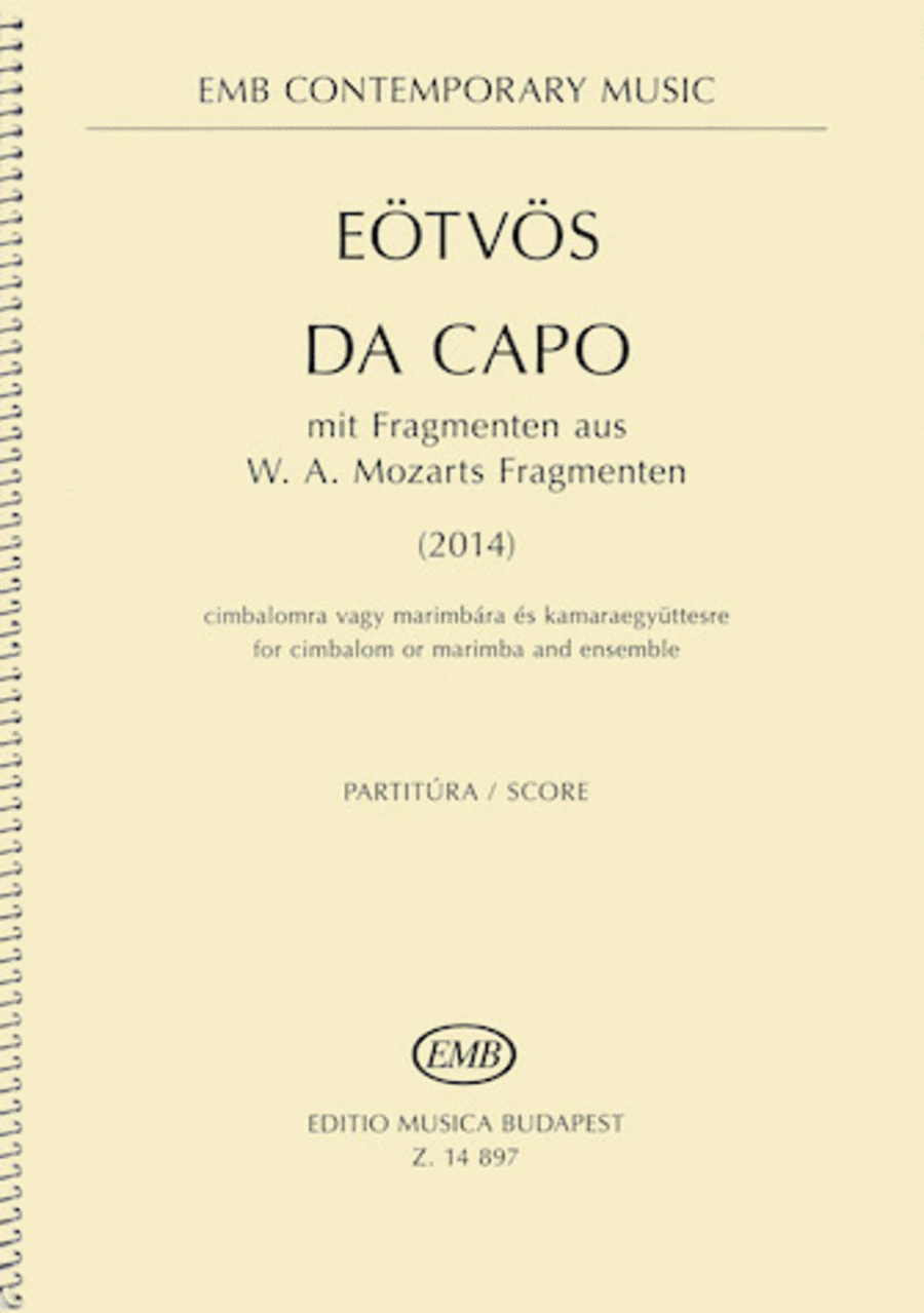 Da Capo (Mit Fragmenten Aus W. A. Mozarts Fragmenten)
