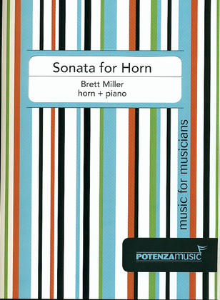 Book cover for Sonata for Horn
