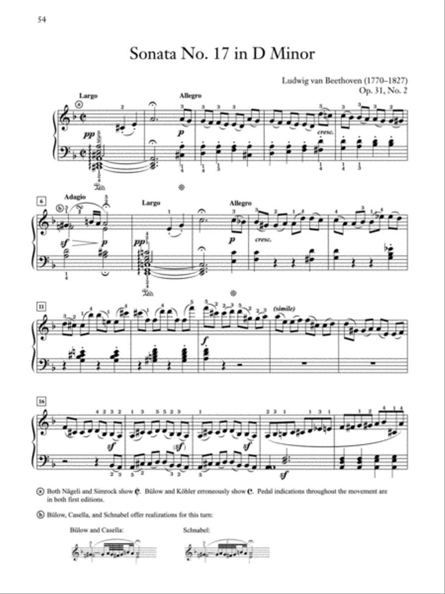 Beethoven -- Piano Sonatas, Volume 3 Piano Solo scores gallery preview page 3