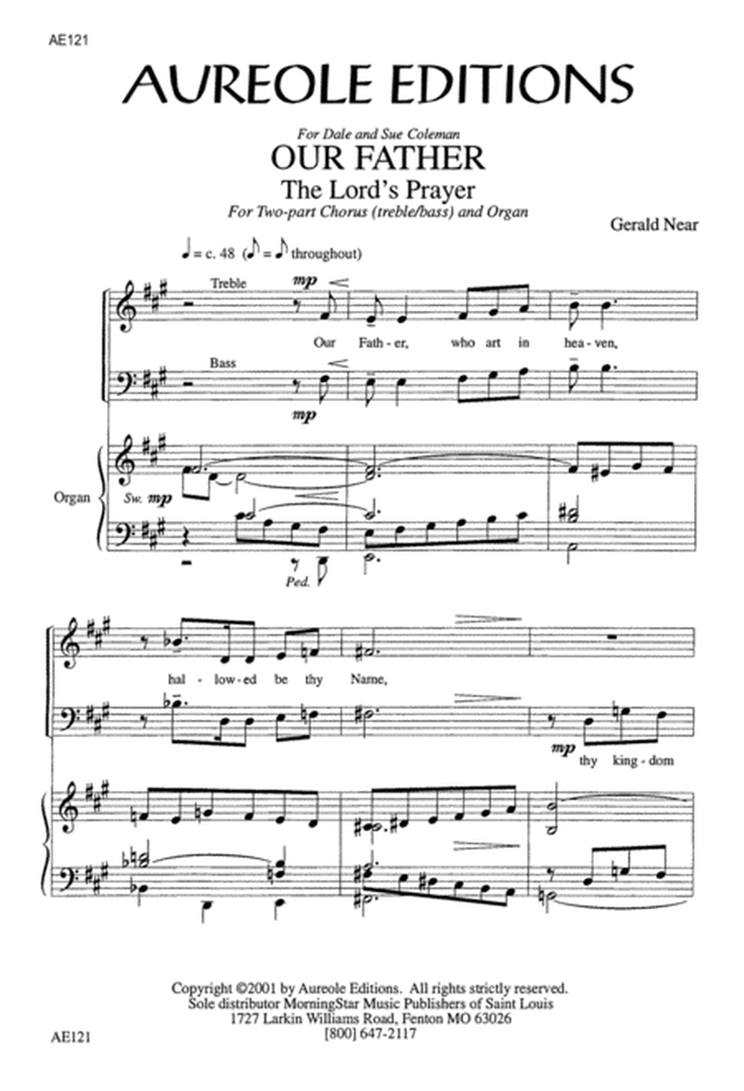 Our Father (The Lord's Prayer) (Downloadable)