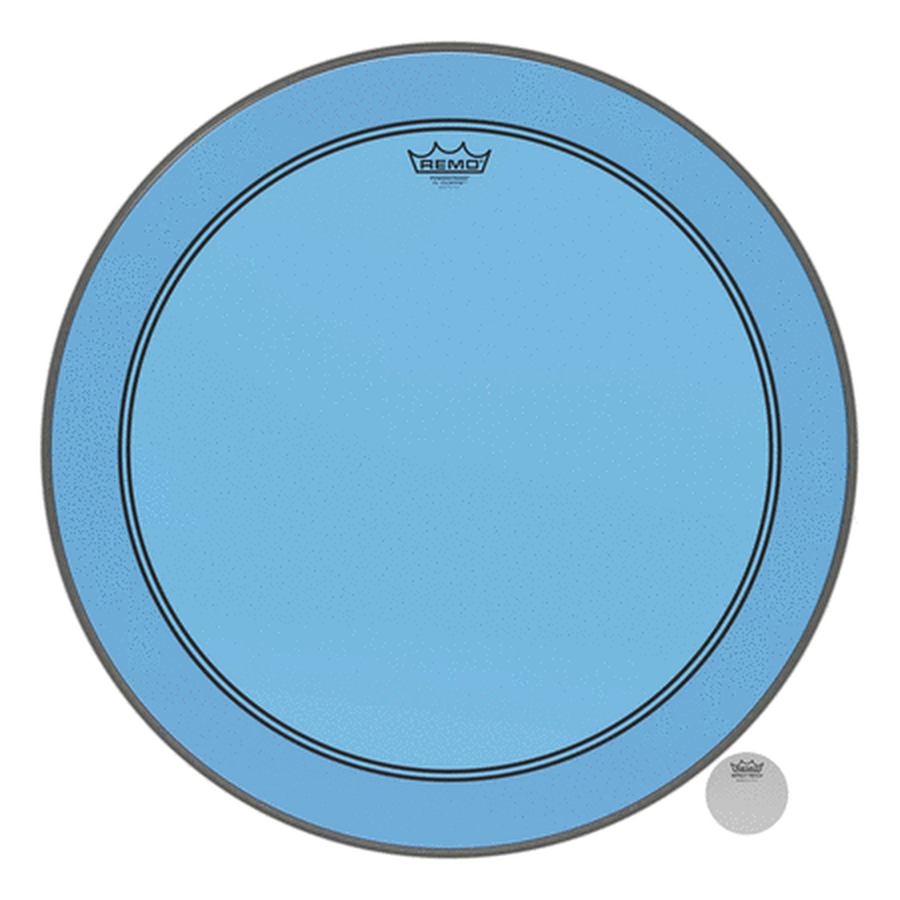 Bass, Powerstroke 3, Colortone, 24“ Diameter, Blue