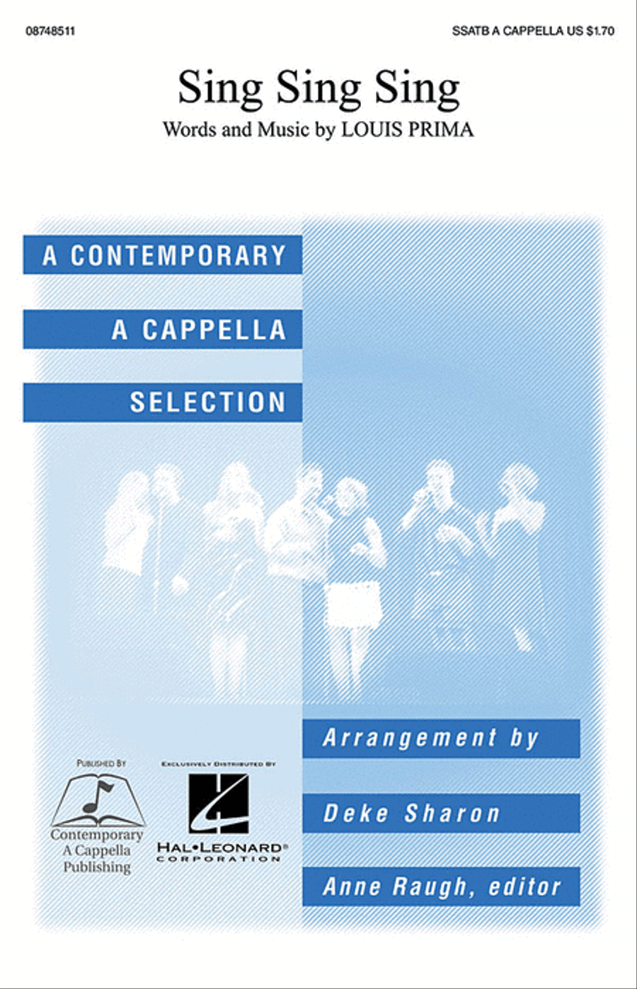 Sing, Sing, Sing SSATB scores gallery preview page 1