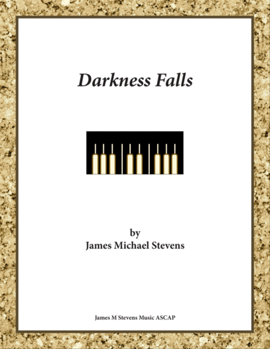 Darkness Falls Piano Solo scores gallery preview page 1
