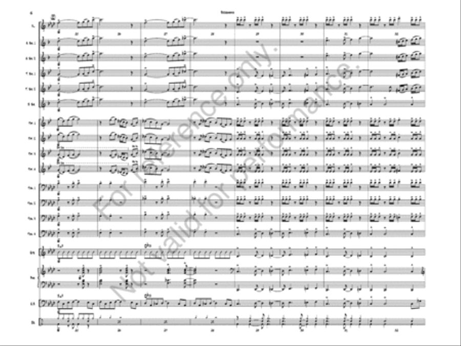 Rockamania Jazz Ensemble scores gallery preview page 6