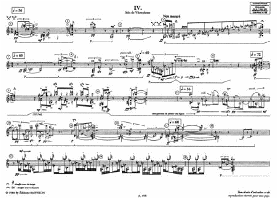 Solo de Vibraphone Solo de Vibraphone Vibraphone scores gallery preview page 2
