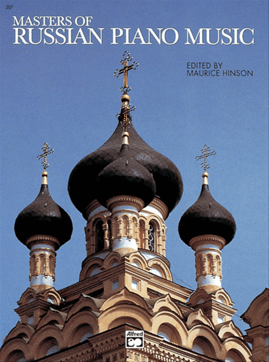 Masters of Russian Piano Music Piano Solo scores gallery preview page 1