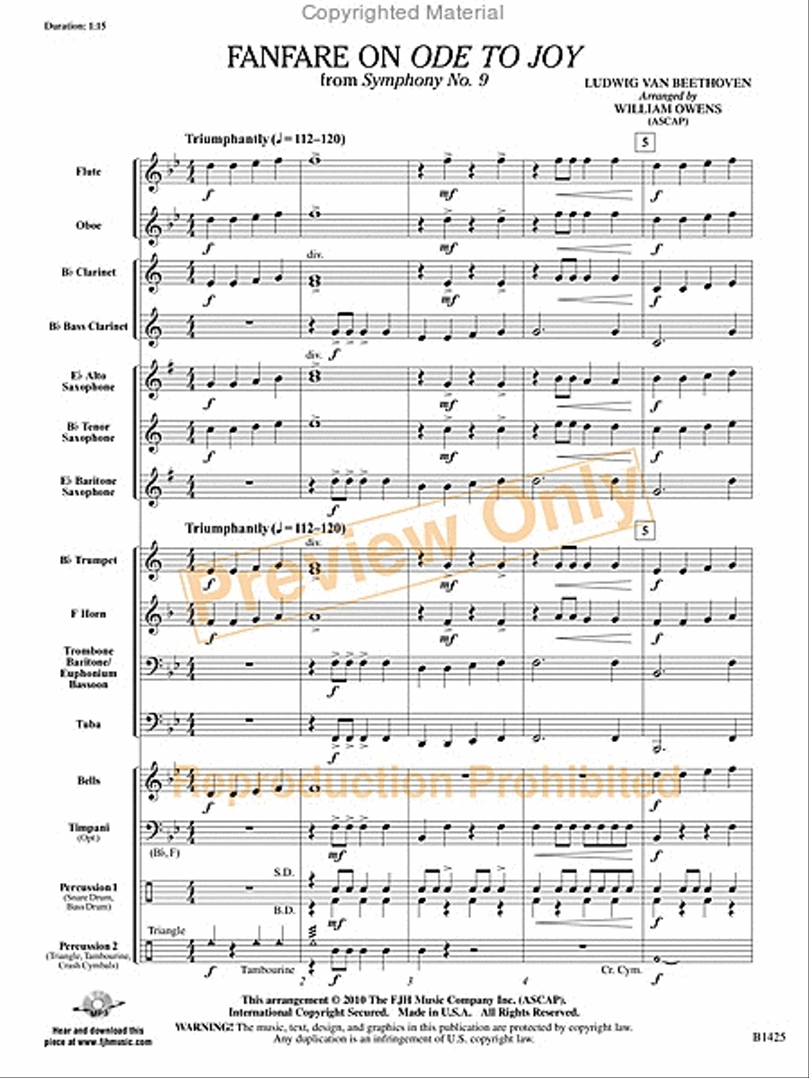 Fanfare on 