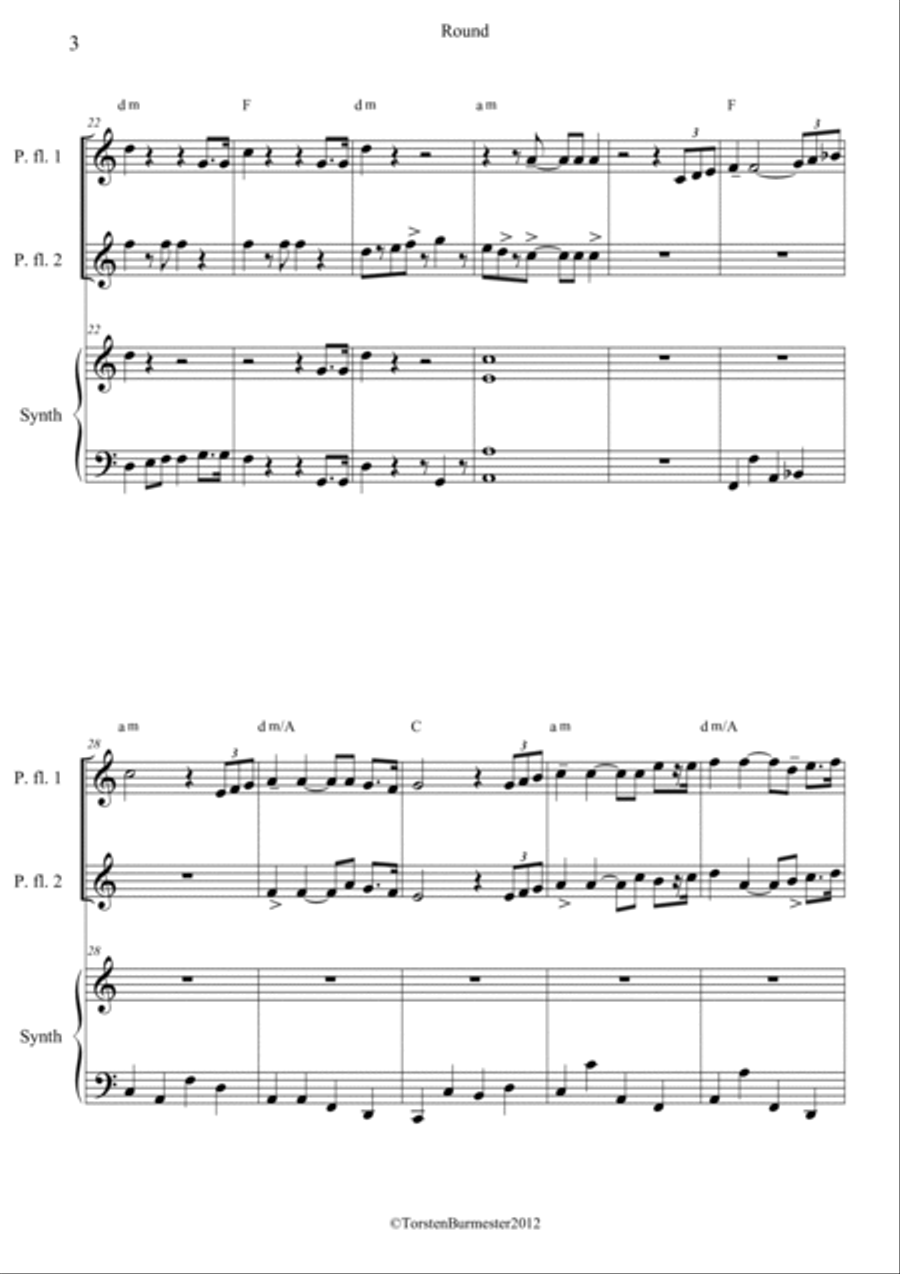 Round Small Ensemble scores gallery preview page 5